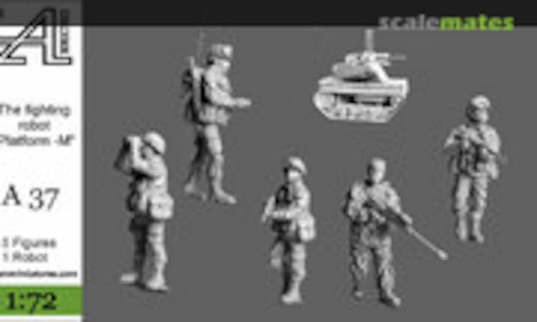 1:72 The fighting robot Platform-M (Alex Miniatures A37)