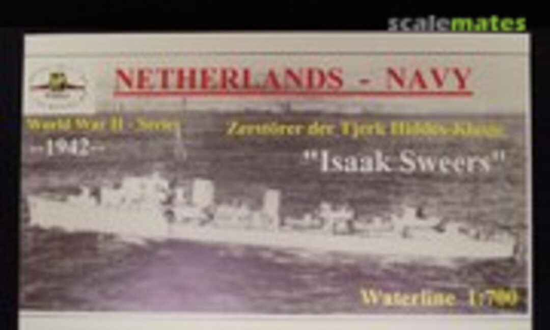 1:700 Zerstörer de Tjerk Hiddes-Klasse "Isaak Sweers" (HP-Models WW II-WL-NL-013) WW II-WL-NL-013