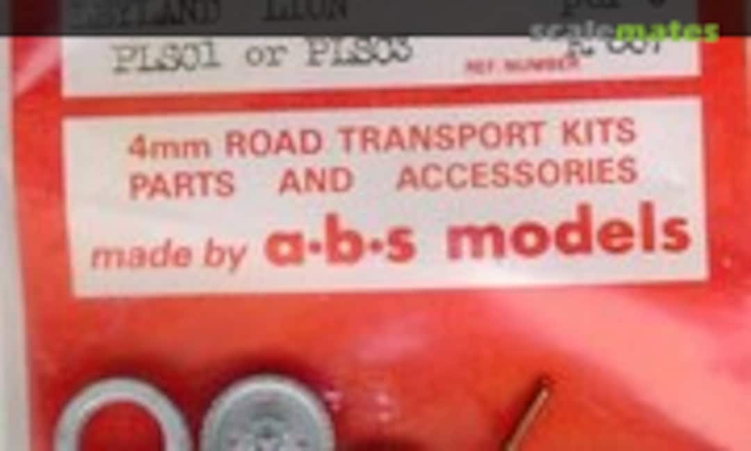1:76 Leyland Lion PLSC1 or PLSC3 wheelset (abs models R.867) R.867