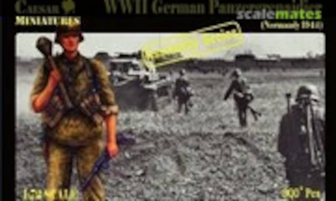 1:72 WWII German Panzergrenaidier (Normandy 1944) (Caesar Miniatures CM7716) CM7716