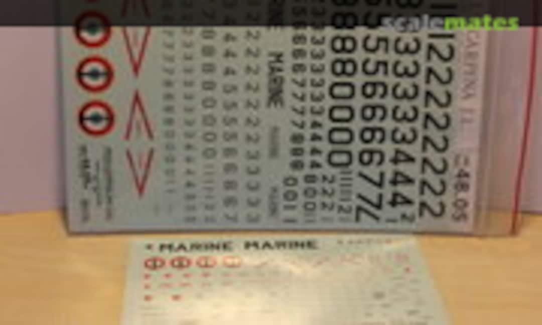 1:48 VOUGHT F-8E (FN) CRUSADER (Carpena 48.05) 48.05