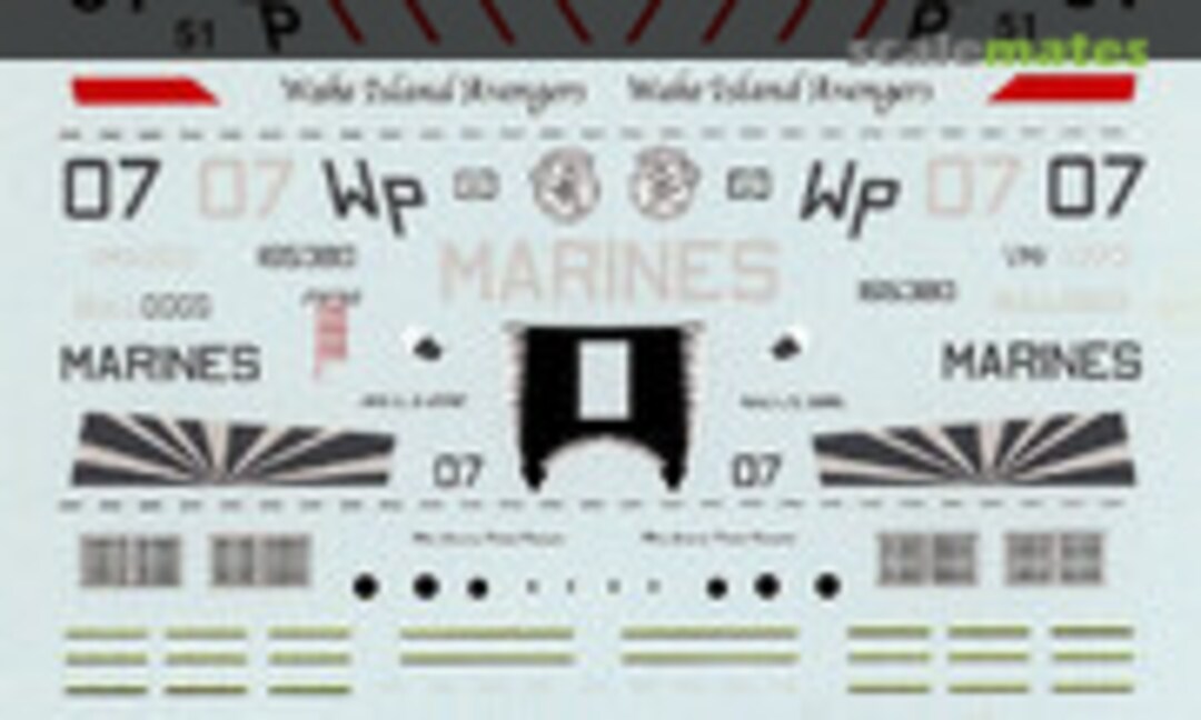 1:48 AV-8B+ Harrier IIs Operation Iraqi Freedom (SuperScale International 48-947) 48-947