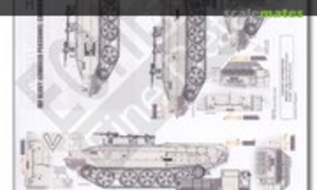 1:35 Decals for Achzarit "Cruel Lady" Early Version (Part 3) (Echelon Fine Details D356179) D356179