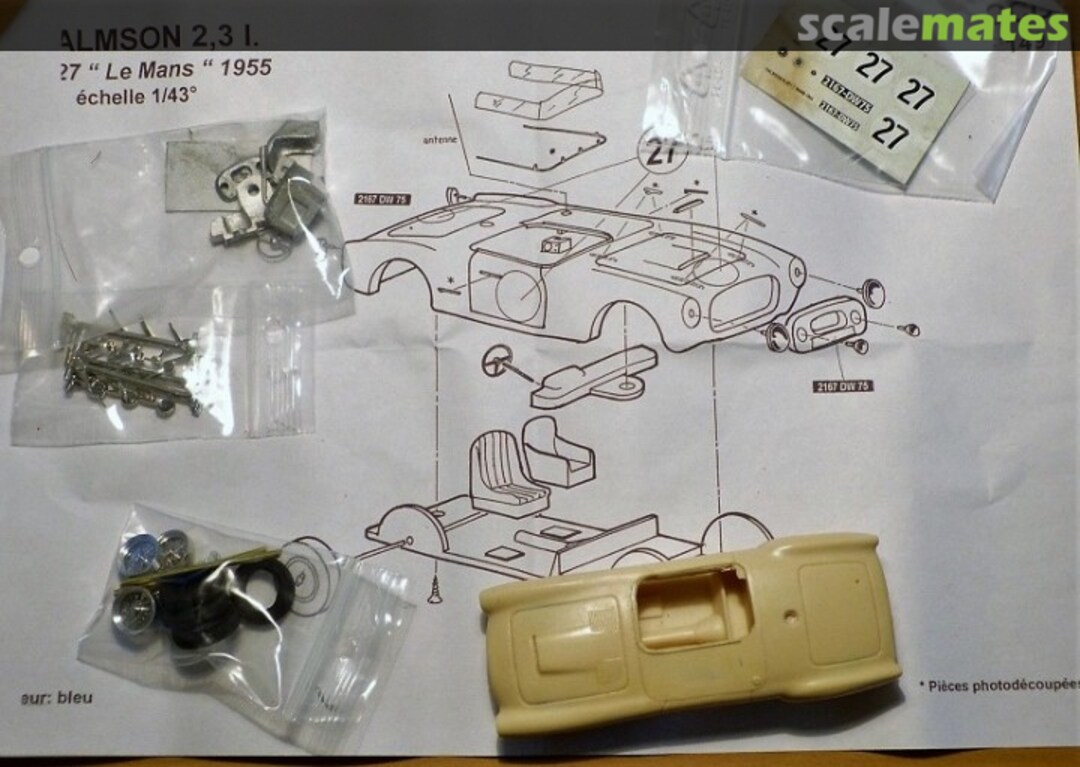 Boxart Salmson 2300S Spyder CCC149 CCC Boxart Salmson 2300S Spyder CCC149 CCC