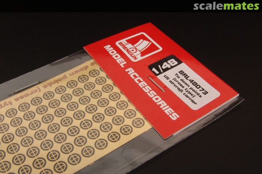 Boxart Tie down points (cross type) US aircraft carrier BRL48073 Brengun Boxart Tie down points (cross type) US aircraft carrier BRL48073 Brengun