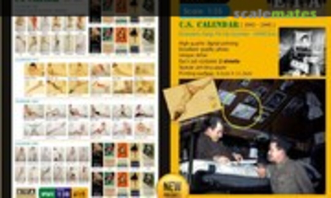 1:35 U.S. Calendar (1942-1945) (ETA Diorama Accessories 415) 415