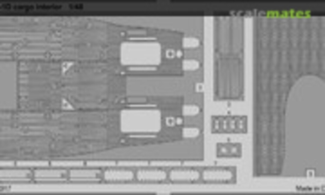 1:48 UH-1D cargo interior (Eduard 48935)