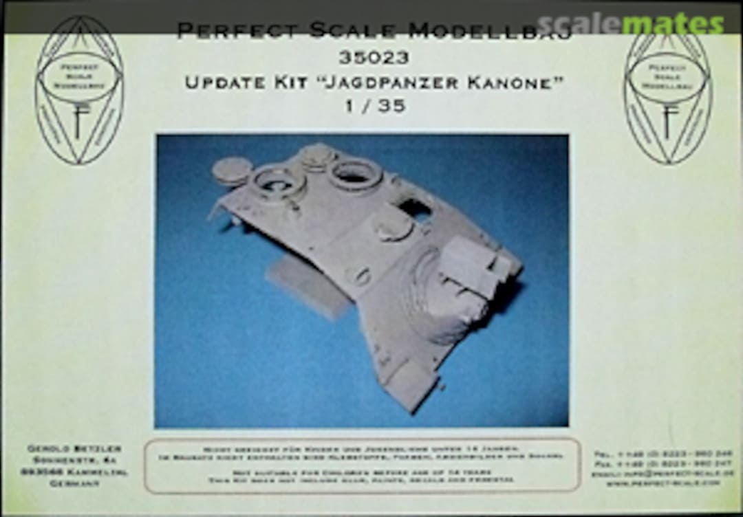 Boxart Update Kit Oberwanne 35023 Perfect Scale Modellbau Boxart Update Kit Oberwanne 35023 Perfect Scale Modellbau