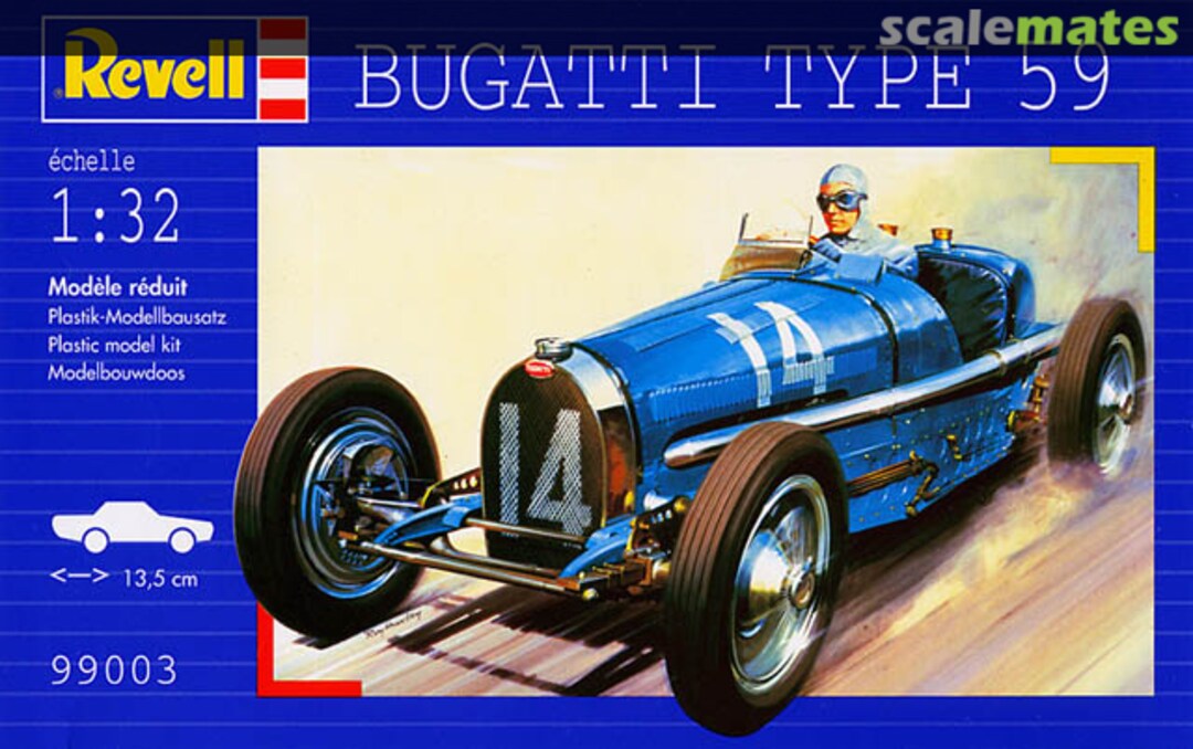Boxart Bugatti Type 59 PK302 Revell Boxart Bugatti Type 59 PK302 Revell
