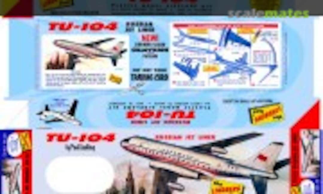 1:175 TU-104 (Lindberg 456:49)