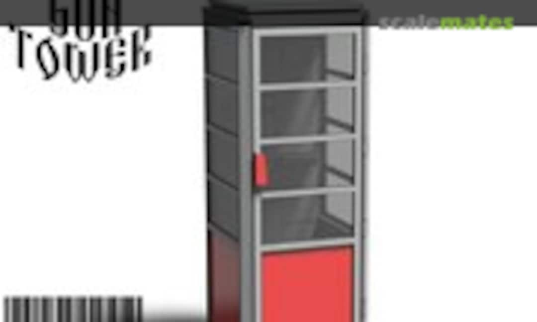 1:35 Soviet Telephone Booth, Kit 2 (Guntower Models GT 35219) GT 35219