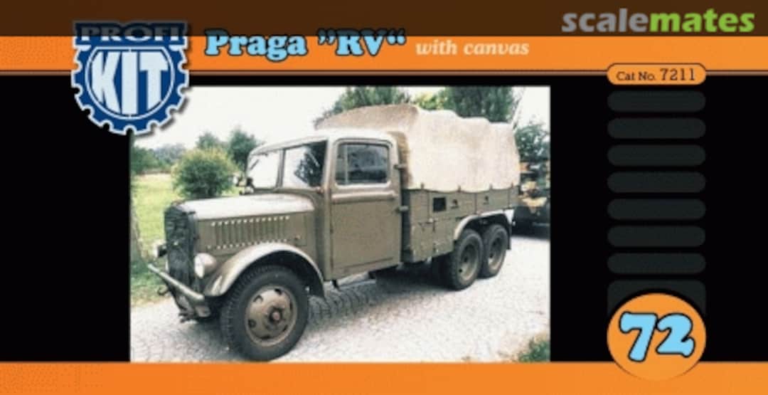 Boxart Praga "RV" with canvas 7211 ProfiKIT Boxart Praga "RV" with canvas 7211 ProfiKIT