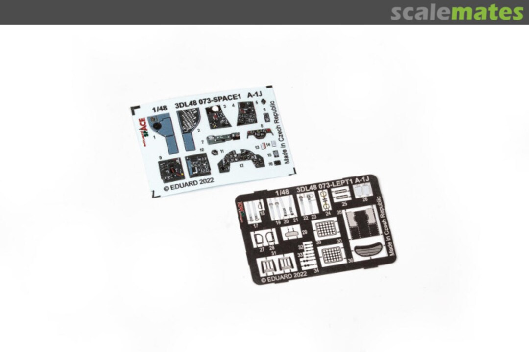 Boxart A-1J SPACE 3DL48073 Eduard Boxart A-1J SPACE 3DL48073 Eduard