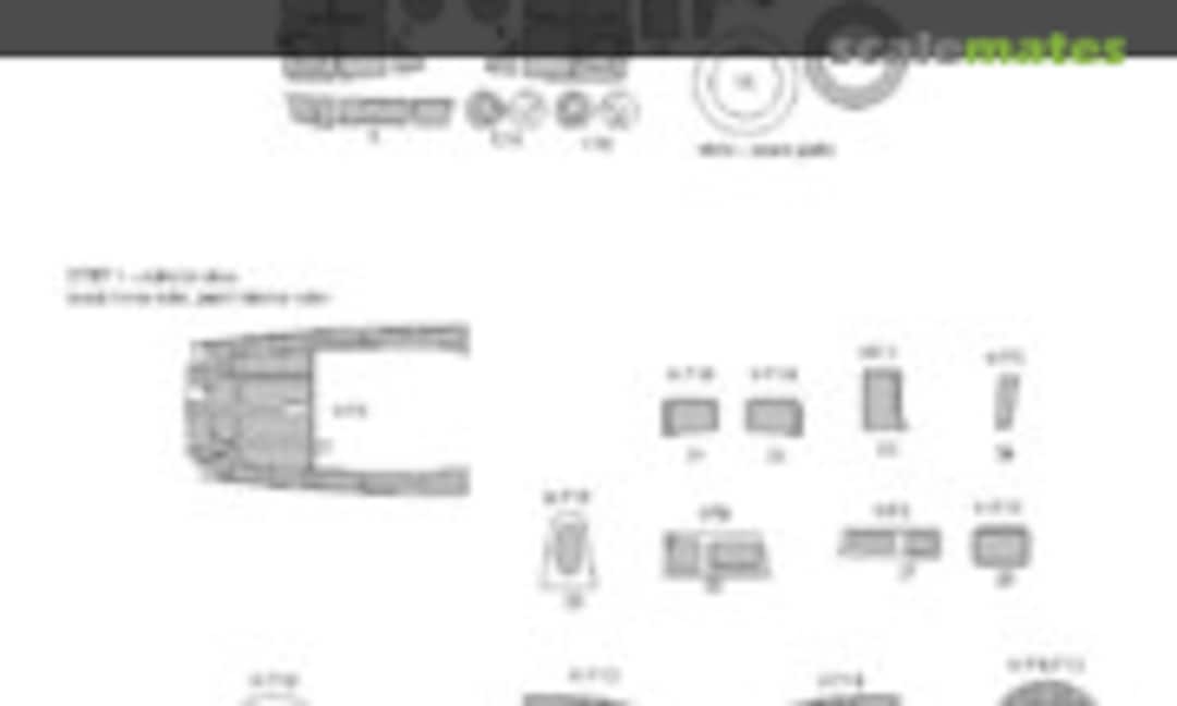 1:48 Ju 88A-8 Paravane EXPERT kabuki masks (New Ware NWAM1030) NWAM1030