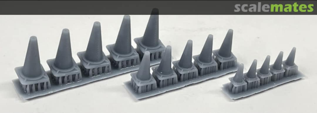 Boxart Low traffic cones (50cm) 35120102 EMP3d