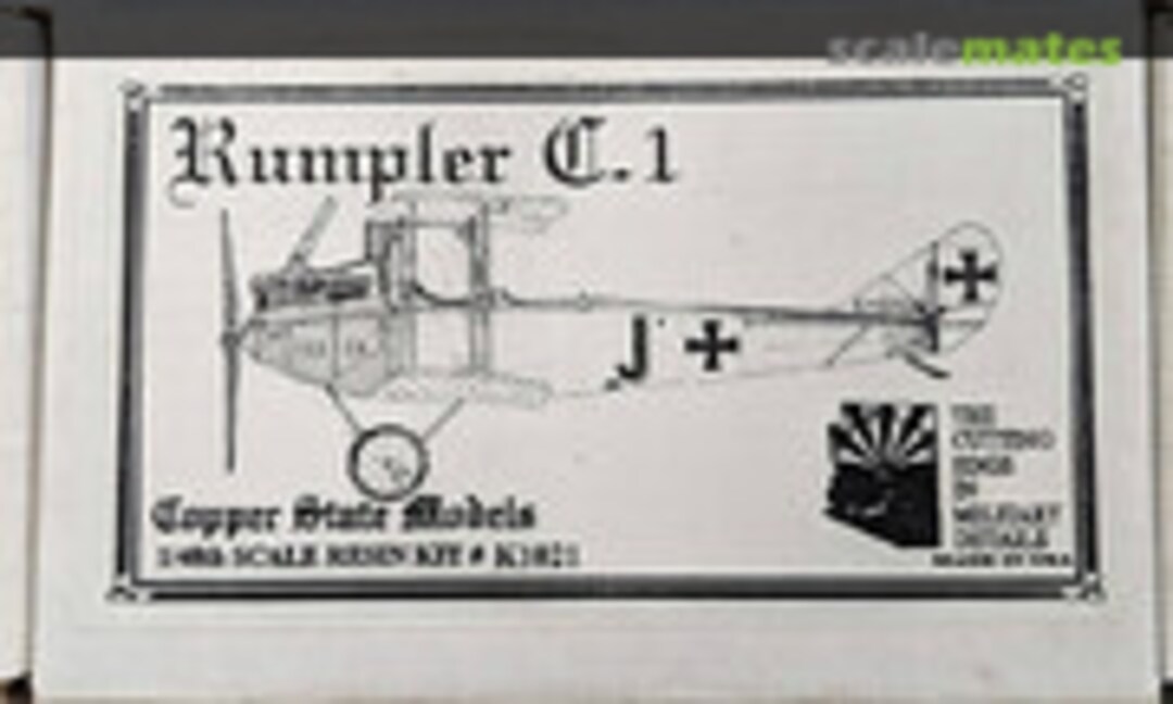 1:48 Rumpler C.I (Copper State Models K1021) K1021