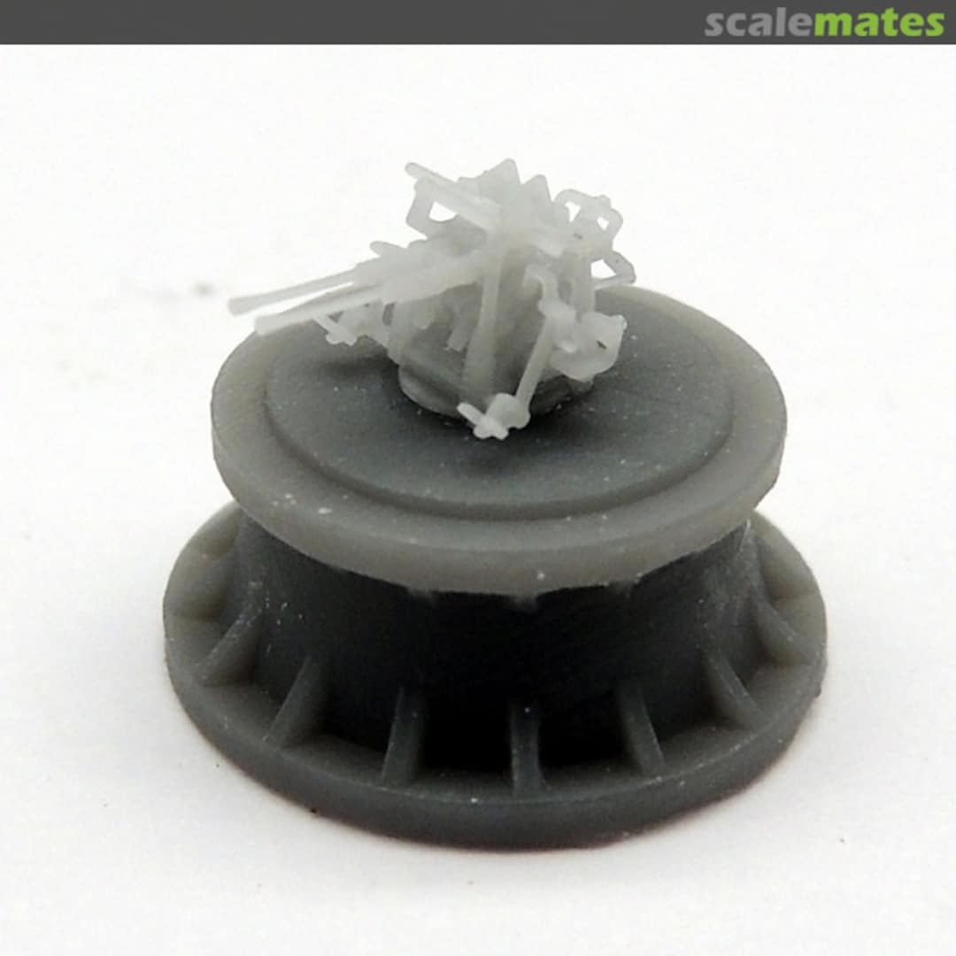 Boxart IJN 25mm type 96 twin mount AA gun AC350058b Black Cat Models