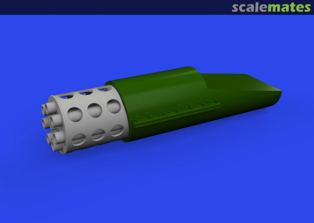 Boxart A-10C Rotary Gun Flash Suppressor PRINT GREAT WALL HOBBY 6481018 Eduard