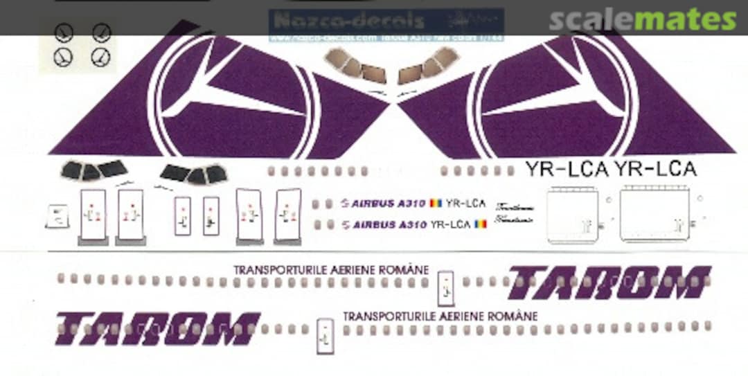 Boxart Airbus A310-325 TAR008 Nazca decals Boxart Airbus A310-325 TAR008 Nazca decals