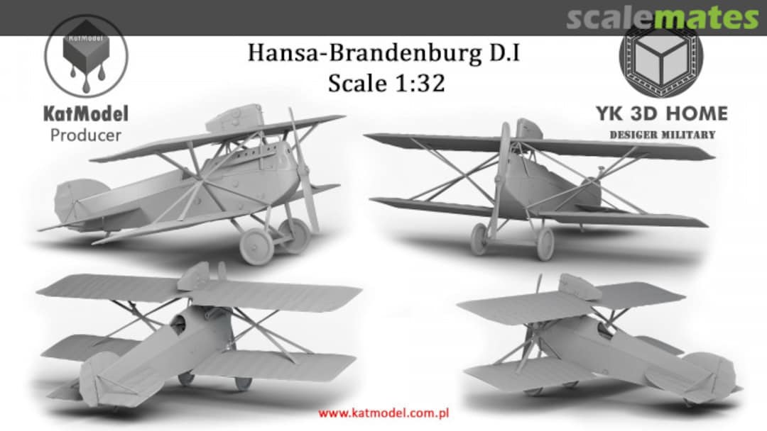 Boxart Hansa-Brandenburg D.I C005-741F9 KatModel Boxart Hansa-Brandenburg D.I C005-741F9 KatModel