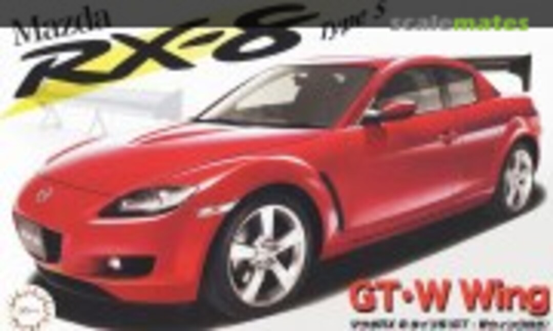 1:24 Mazda RX-8 Type S (w/GT-W Wing) (Fujimi 04796) 04796