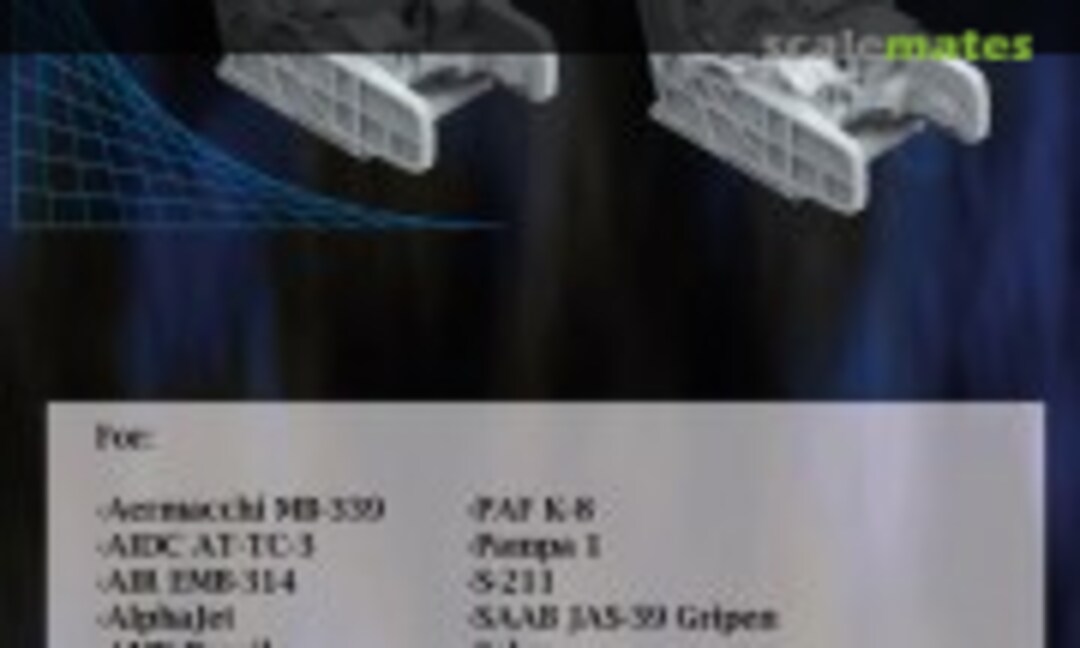 1:48 Martin-Baker MK10-2 seats (Aztec Models R48-048) R48-048