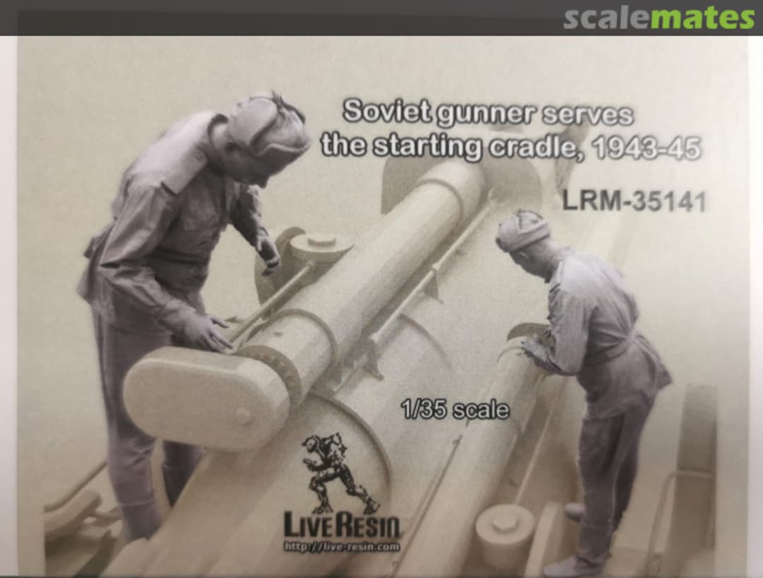 Boxart Soviet gunner serves the starting cradle, 1943 - 45 LRM-35141 Live Resin