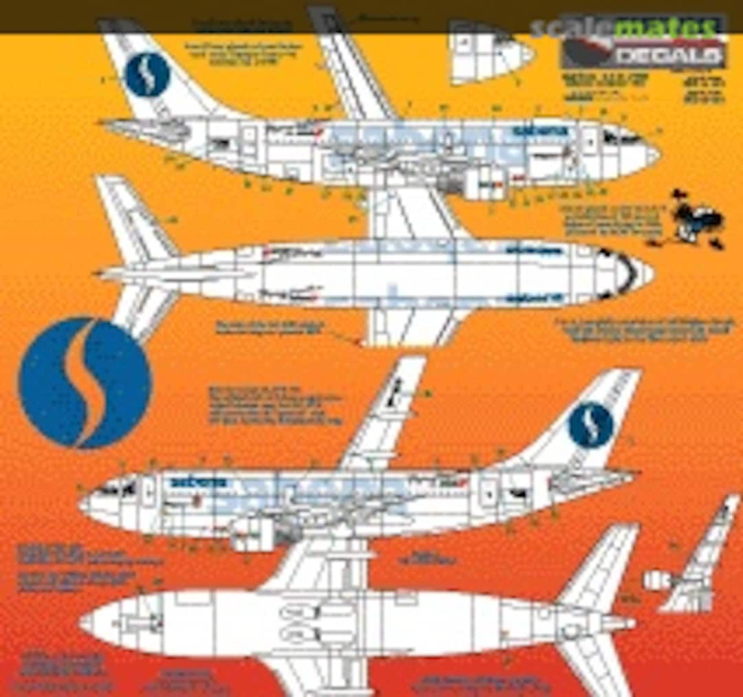 Boxart Sabena scheme 1990 Airbus A310 SKY144-21 Skyline Decals Boxart Sabena scheme 1990 Airbus A310 SKY144-21 Skyline Decals