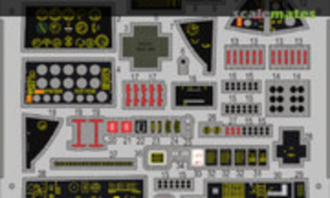 1:32 F-84G Thunderjet - Interior S. A. (Eduard 32734) 32734