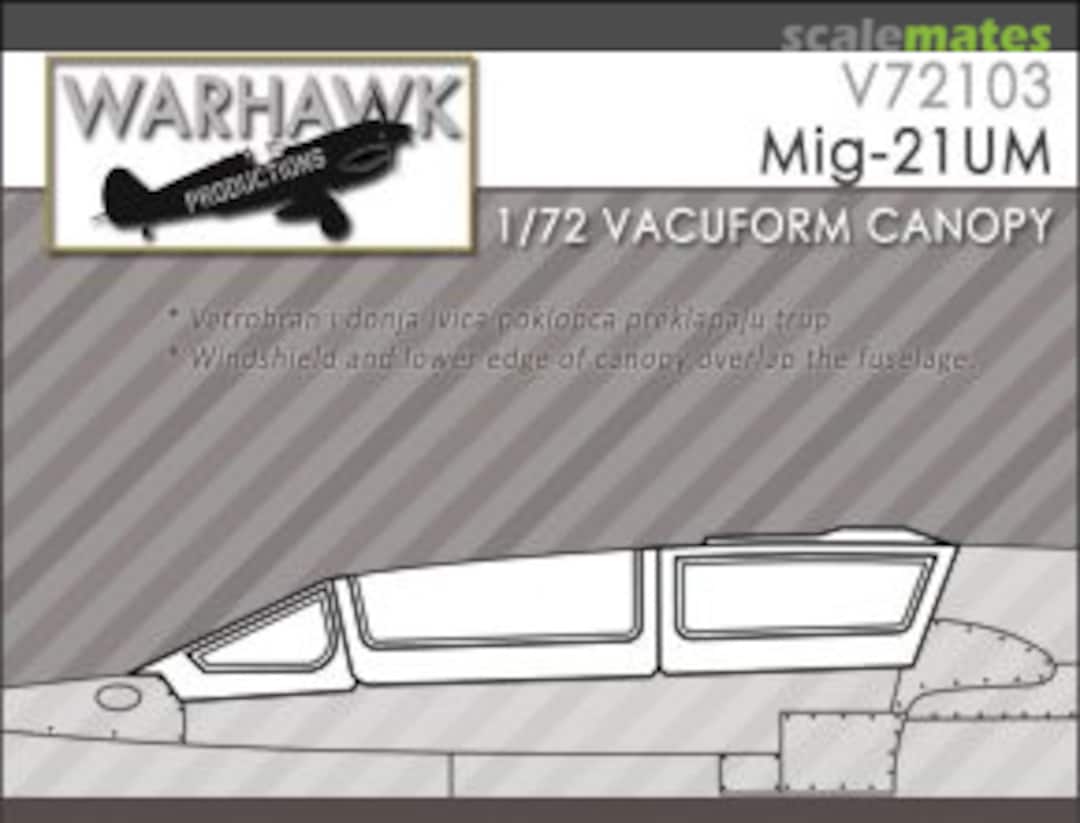 Boxart MiG-21 UM V72103 Warhawk Productions Boxart MiG-21 UM V72103 Warhawk Productions