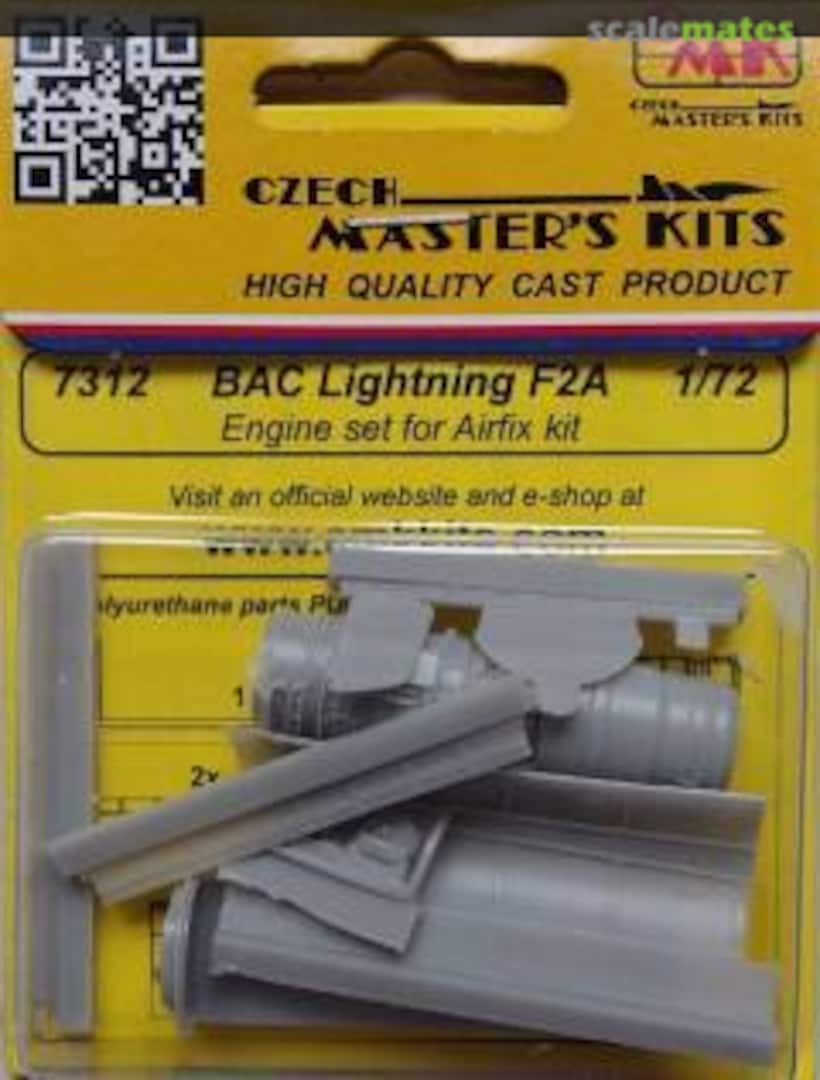 Boxart BAC Lightning F2A - Engine Set 7312 CMK