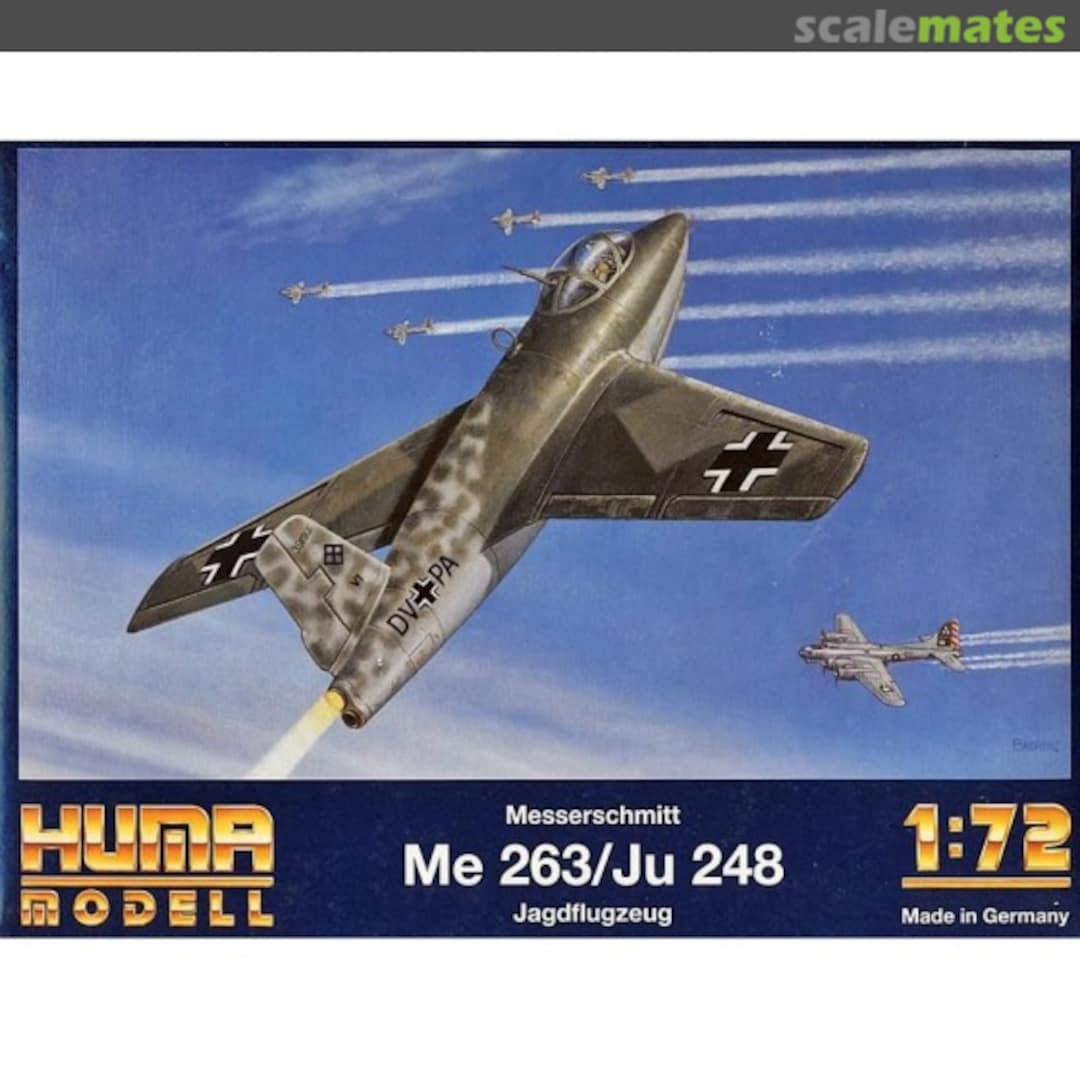 Boxart Me 263/Ju 248 2507 Huma Modell Boxart Me 263/Ju 248 2507 Huma Modell