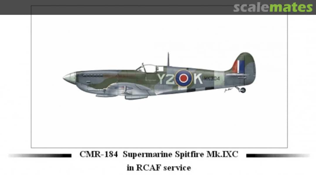 Boxart Supermarine Spitfire Mk.IXC CMR-184 CMR Boxart Supermarine Spitfire Mk.IXC CMR-184 CMR