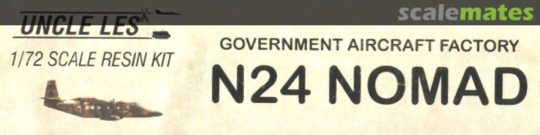 Boxart GAF Nomad N24 Uncle Les Boxart GAF Nomad N24 Uncle Les