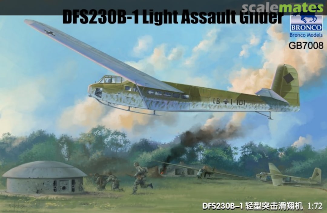 Boxart DFS230B-1 Light Assault Glider GB7008 Bronco