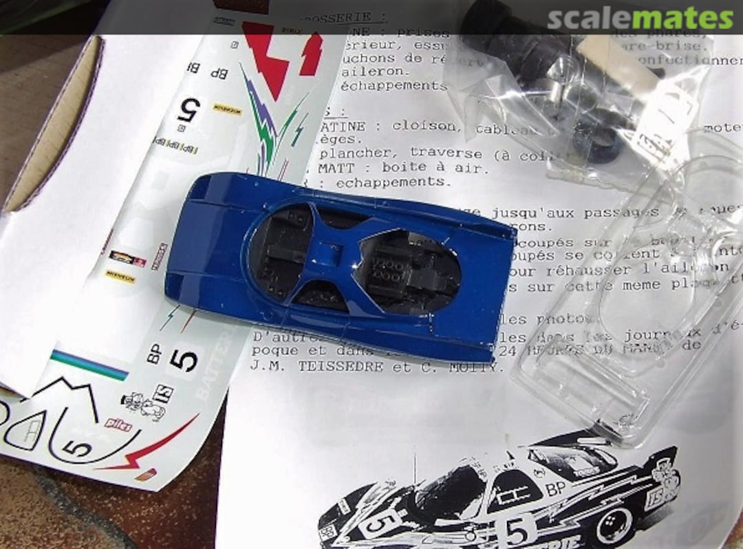 Boxart WM-Peugeot P76 "TS-BATTERIE" KP195 JPS Miniatures Auto Boxart WM-Peugeot P76 "TS-BATTERIE" KP195 JPS Miniatures Auto