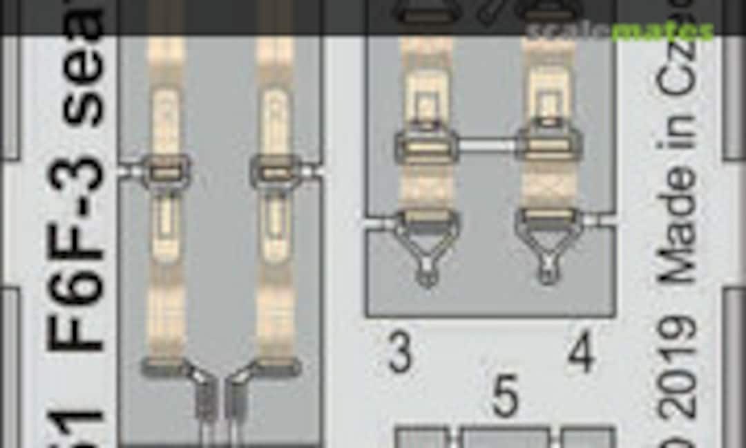 1:48 F6F-3 seatbelts (Eduard FE951) FE951