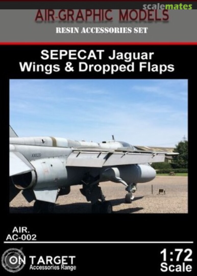 Boxart SEPECAT Jaguar Wings & Dropped Flaps AC-002 Air-Graphics Models