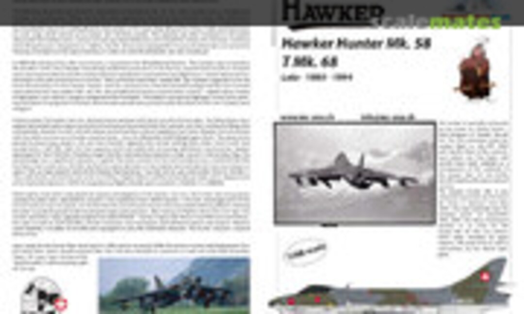 1:48 Hawker Hunter Mk.58 / T Mk.68 - late (Matterhorn Circle MC48020) MC48020