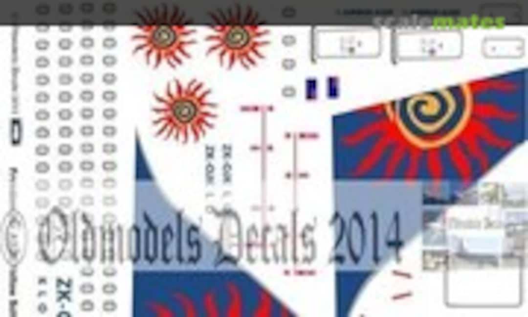 1:144 Freedom Air A320s (Oldmodels Decals OMD0920) OMD0920