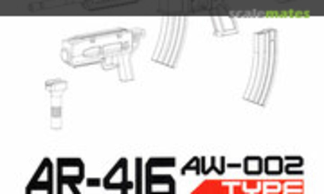 1:12 AR-416 (Orange Cat Industry KM-032) KM-032