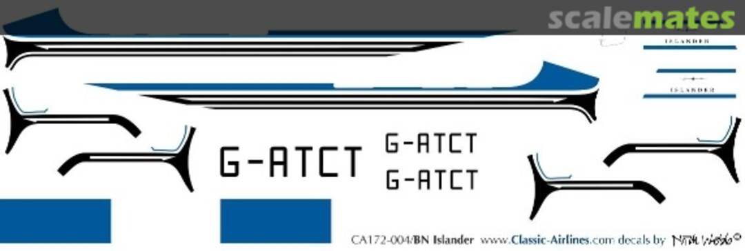 Boxart BN prototype G-ATCT BN Islander CA172-004 Classic Airlines Boxart BN prototype G-ATCT BN Islander CA172-004 Classic Airlines