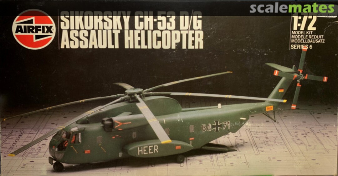 Boxart Sikorsky CH-53D/G 06004 Airfix Boxart Sikorsky CH-53D/G 06004 Airfix