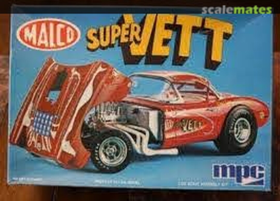 Boxart Malco Super Vette 1-0752 MPC Boxart Malco Super Vette 1-0752 MPC