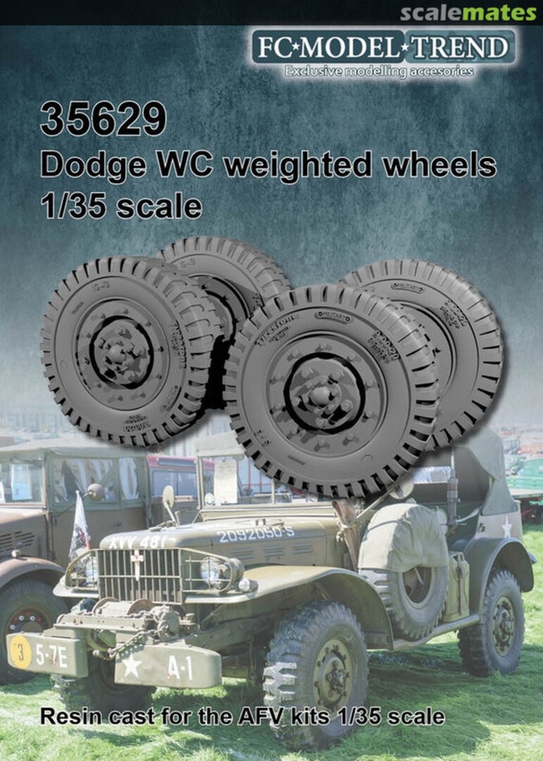 Boxart Dodge WC Weighted Wheels 35629 FC Model Trend Boxart Dodge WC Weighted Wheels 35629 FC Model Trend
