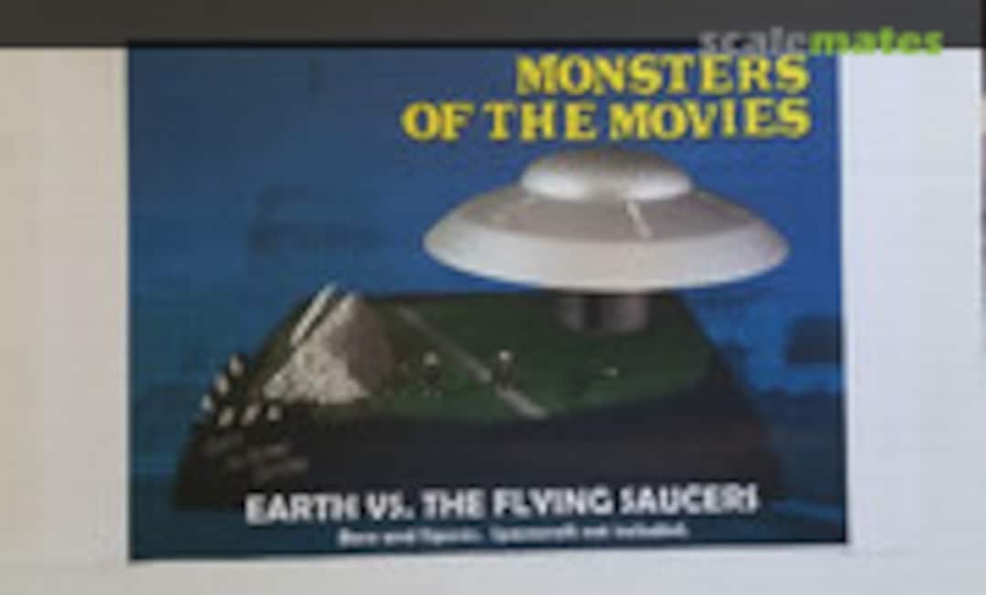 1:283 Earth vs. the Flying Saucers Monsters of the Movies base (CultTVMan GS-141) GS-141