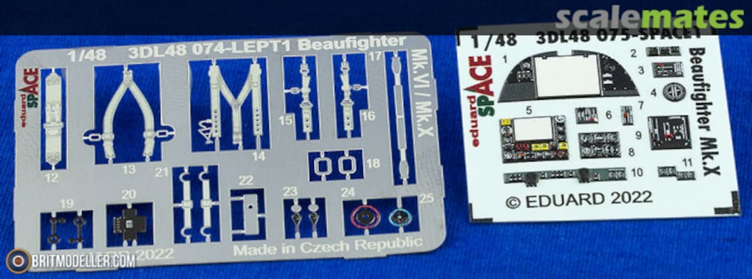 Boxart Beaufighter Mk.X SPACE 3DL48075 Eduard Boxart Beaufighter Mk.X SPACE 3DL48075 Eduard