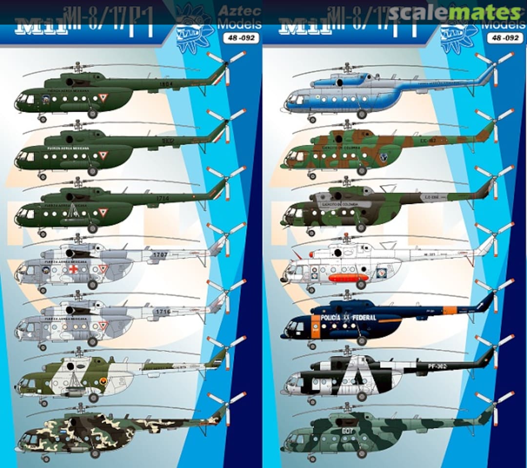 Boxart Mi-8/17 Part 1 48-092 Aztec Models Boxart Mi-8/17 Part 1 48-092 Aztec Models