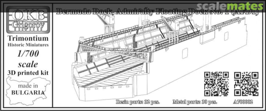 Boxart Bermuda dock. Admiralty Floating Dock No.1 A700002 OKB Grigorov Boxart Bermuda dock. Admiralty Floating Dock No.1 A700002 OKB Grigorov