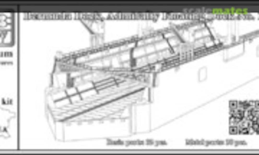 1:700 Bermuda dock. Admiralty Floating Dock No.1 (OKB Grigorov A700002)